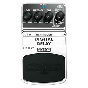 Digital Delay Dd400 Pedal De Guitarra Behringer Echo