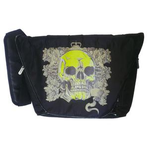 Morral Calavera Portalaptop