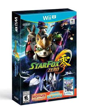 Star Fox Zero 3 + Bonus Wiiu Vídeo Juegos Nintendo