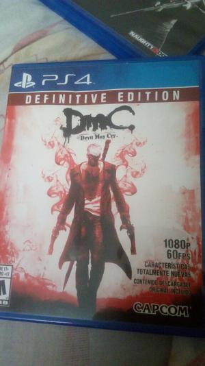 Vendo Dmc para Ps4 en Perfecto Estado