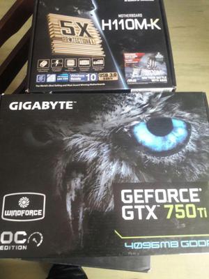 GTX GEFORCE 750ti 4GB GIGABYTE 128BIT