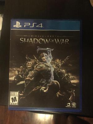Middle Earth: Shadow Of War Ps4