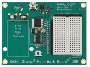 Placa de actividades BASIC Stamp, versión USB BASIC Stamp