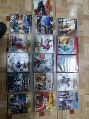 Vendo 16 Juegos de Ps3