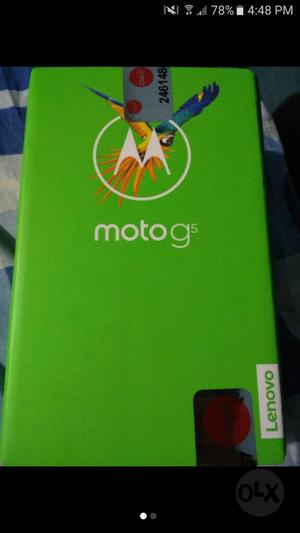 Moto G5 Nuevo en Caja Sellado