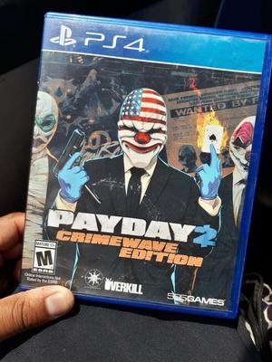 Juego Ps4 Pay Day