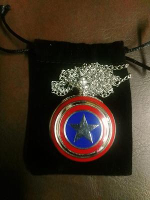 Reloj de Bolsillo Capitán América