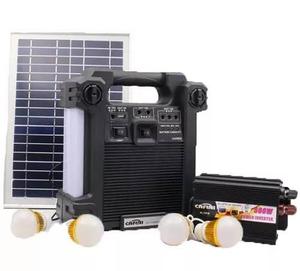 Kit Solar Para Laptop, Tv Viene Con Lampara, Radio, Foco