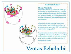 Saltarina Musical De Estimulación Para Bebé !!!