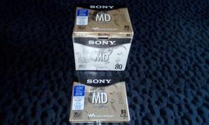 Mini Disc Sony 80 Md Nuevos Sellados