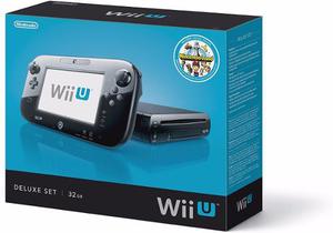 Nintendo Wii U Deluxe Set 32gb + Un Control Wii Motion Plus