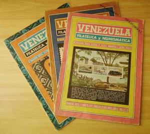 Revistas Venezuela Filatelica Y Numismatica