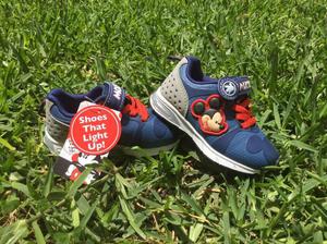 Zapatillas Mickey Mouse con Luces