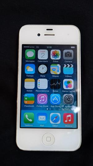 iPhone 4 de 8gb Libre de Icloud Cargador