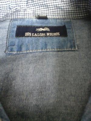 Camisa Jean Orginal Dos Galgos Negros