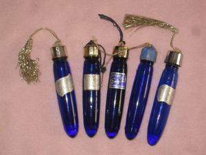 Lote De 5 Hermosos Perfumeros Miniaturas Antiguos.