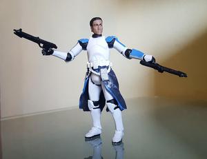 Star Wars Heavy Gunner Clone Trooper sin casco