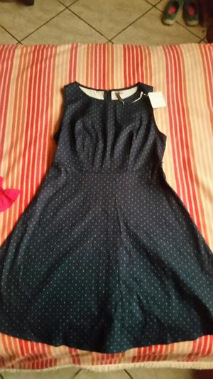 Vestido Azul Nuevo Marca Brujhas