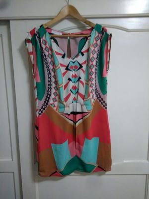 Vestido Floreado Talla M