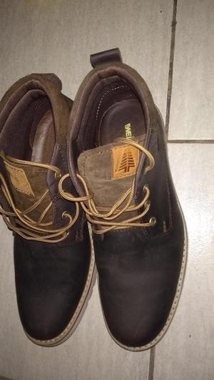 Zapato botín Talla 40 marrón oscuro