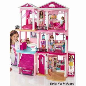 Casa Barbie 3 Pisos Dreamhouse + Pack Barbie/caballo Origina