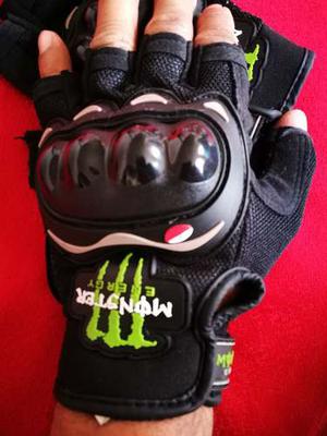 Guantes Ciclismo Cross Monster Energy
