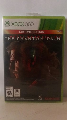 Juegos Xbox 360 Metalgear Soli Dv The Phantom Pain X