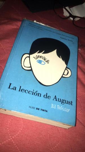 La Lección de August Libro