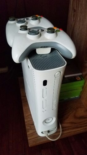 Xbox 360 Blanco Con Juegos, Impecable
