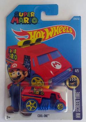 Hot Wheels Super Mario - Cool One - Mario Bross