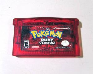 Pokemon Ruby Cassette Game Boy Advance Sp