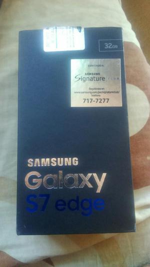 Se Vende Caja de Samsung Galaxy S7 Edge
