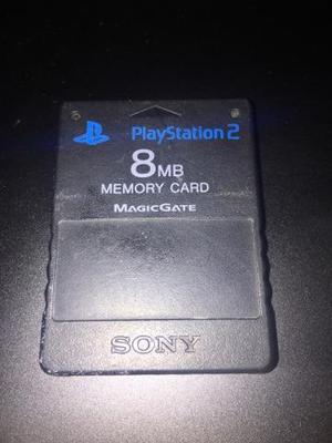 VENDO MEMORY CARD || PLAYSTATION 2 || CAPACIDAD DE 8 MB ||