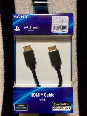 Cable HDMI Oficial Playstation® Nuevo y Sellado