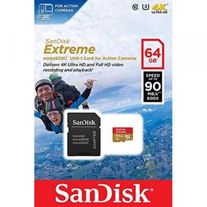 MEMORIA SANDISK 64 GB Velocidad 90 nuevo y sellado