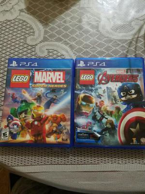 Ps4 Lego Marvel,avengers Y Fifa 16