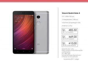 XIAOMI Redmi Note 4