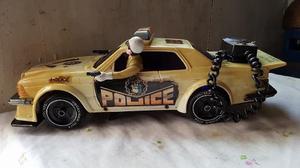 Antiguo Carro Policia De Juguete 80s