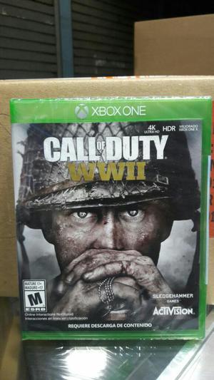 Call Of Duty Wwii Xbox One Nuevo Sellado