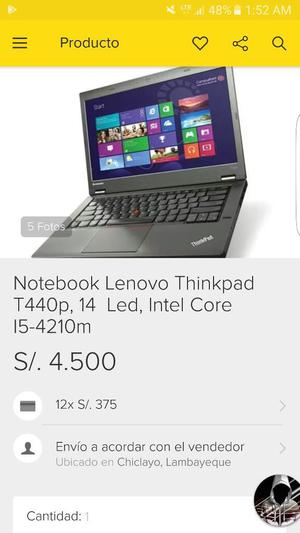 Laptop Lenovo Thinkpad T440p