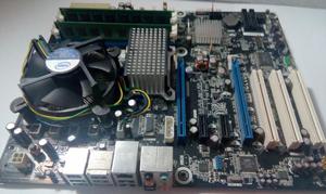 MAINBOARD INTEL DP45SG, PROCESADOR CORE QUAD, 02 GB RAM DDR3