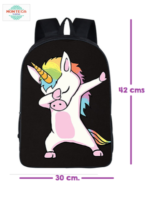 MOCHILA PORTALAPTOP DE UNICORNIO