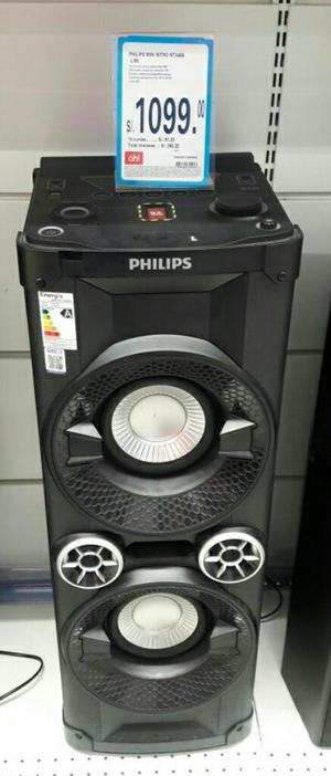 Minicomponente Philips Nx4 Nitro Exhibic