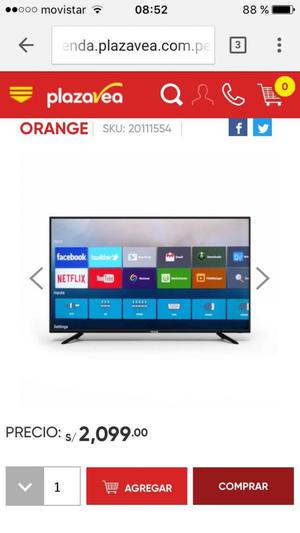 Tv Orange Smart Tv de 55 Nuevo