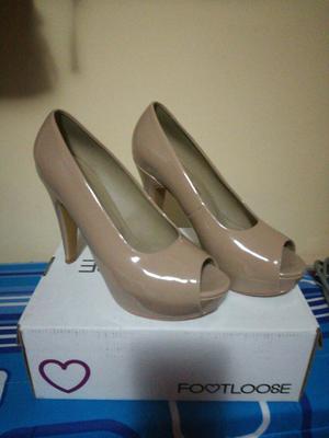 Zapatos de Charol Talla 38 C/ Plataforma