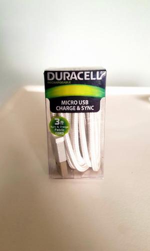 Duracell Cable Usb a Micro Usb Nylon