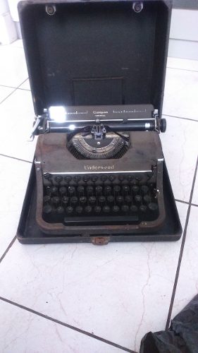 Máquina De Escribir Underwood