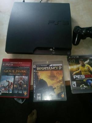 Playstation3 con Tres Juegos Y Un Mandi
