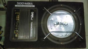 Sub Woofer Amplificado Daiko 500wts Slim