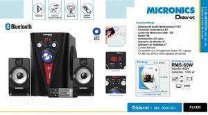 Vendo Micronics Diderot Nuevo